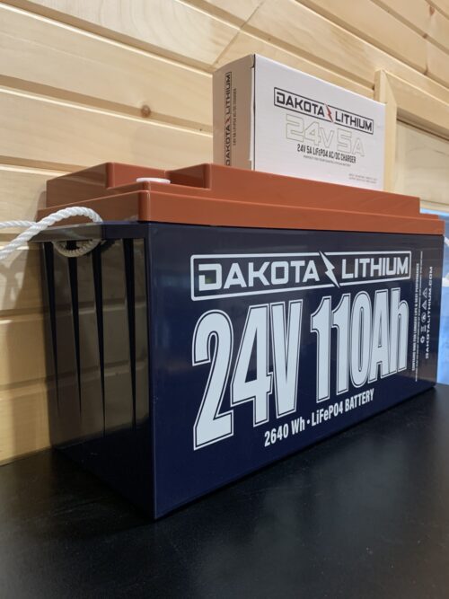 Dakota Lithium 24V 110AH Deep Cycle Battery